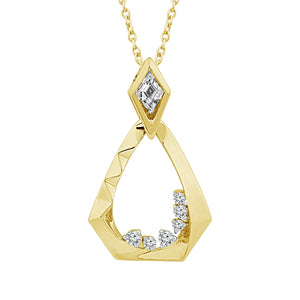 Diamond Fashion Pendant 0.50 ct tw 14k Yellow Gold