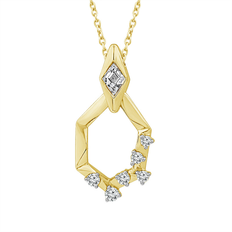 Diamond Fashion Pendant 0.40 ct tw 14k White Gold