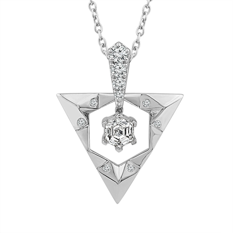 Diamond Fashion Pendant 0.63 ct tw 14k Yellow Gold