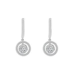 Diamond Fashion Earrings 1 ct tw 14k Yellow Gold