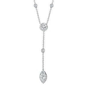 Diamond Fashion Necklace 1.75 ct tw 14k Yellow Gold