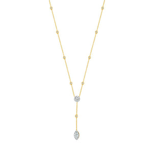 Diamond Fashion Necklace 1.75 ct tw 14k Yellow Gold