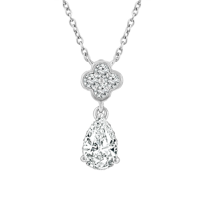 Diamond Fashion Pendant 1 ct tw 14k White Gold