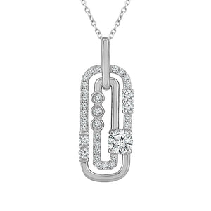 Diamond Fashion Pendant 0.75 ct tw 10k Yellow Gold