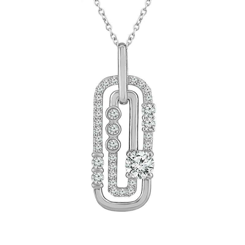 Diamond Fashion Pendant 0.75 ct tw 10k Yellow Gold