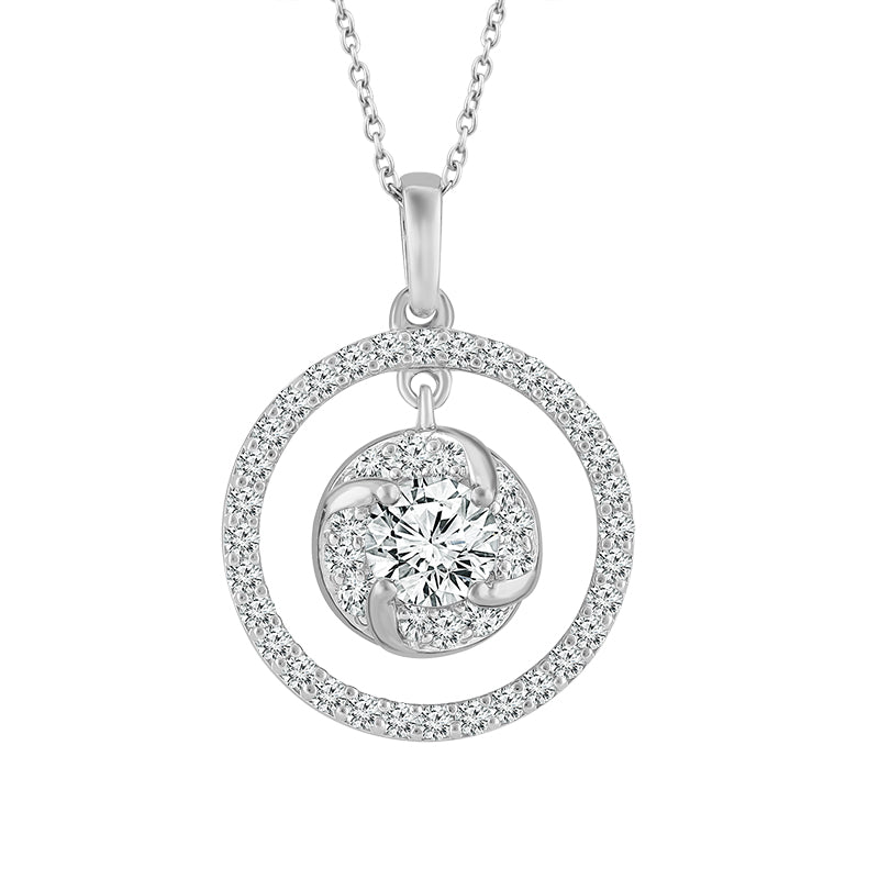 Diamond Fashion Pendant 1 ct tw 14k Yellow Gold