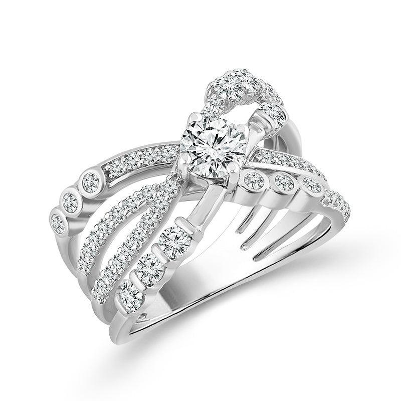 Diamond Fashion Ring 1.25 ct tw 14k Yellow Gold