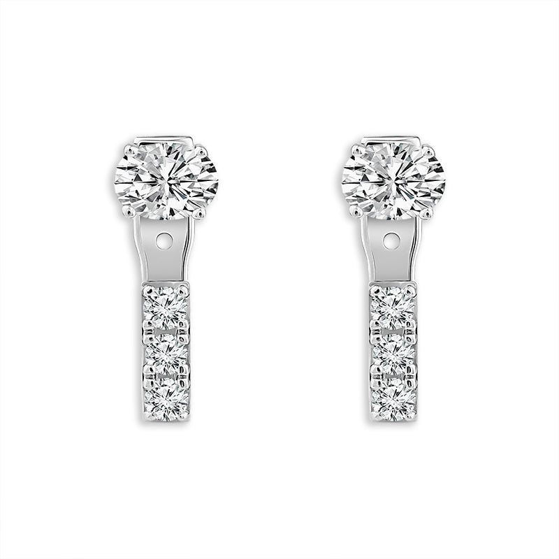 Diamond Fashion Earrings 1 ct tw 14k Yellow Gold