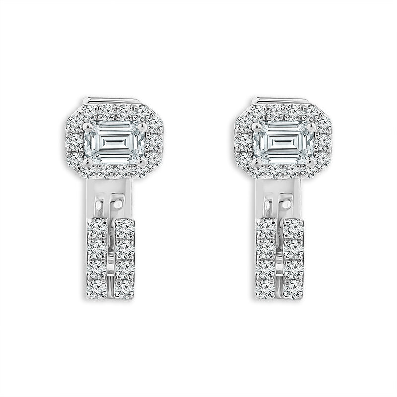 Diamond Fashion Earrings 1 ct tw 14k Yellow Gold