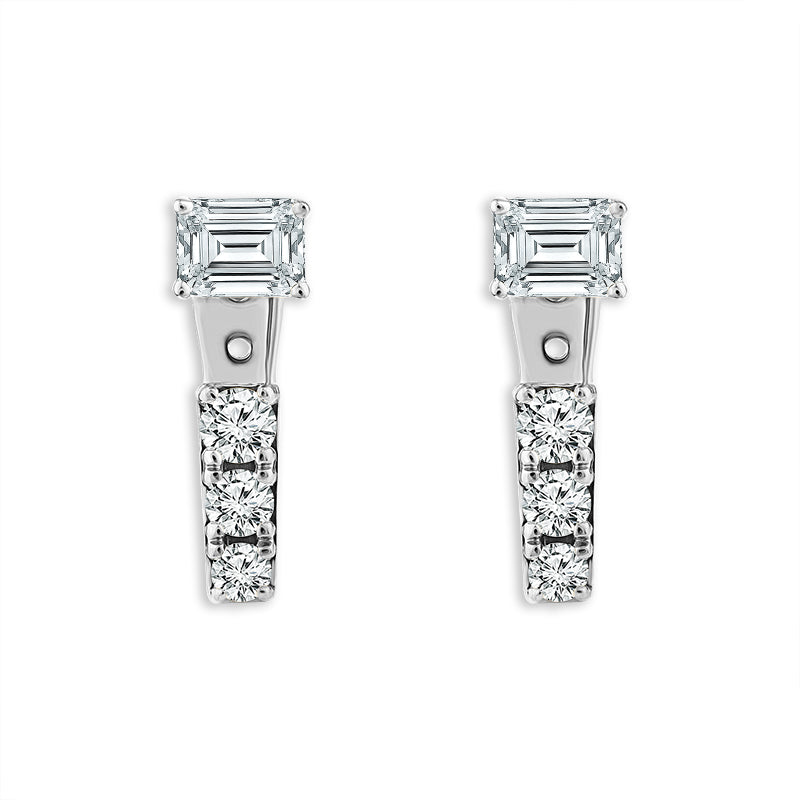 Diamond Fashion Earrings 1 ct tw 14k Yellow Gold