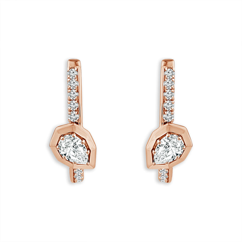 Diamond Fashion Earrings 0.40 ct tw 10k Yellow Gold