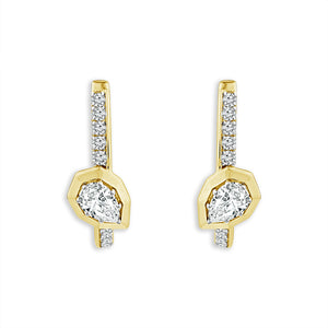 Diamond Fashion Earrings 0.40 ct tw 10k Yellow Gold