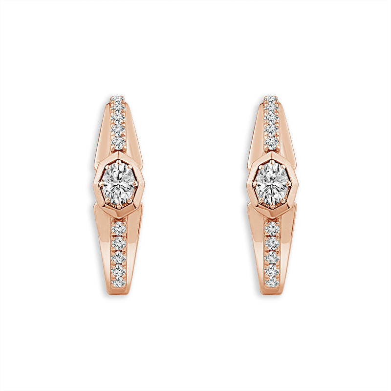 Diamond Fashion Earrings 0.50 ct tw 10k Yellow Gold
