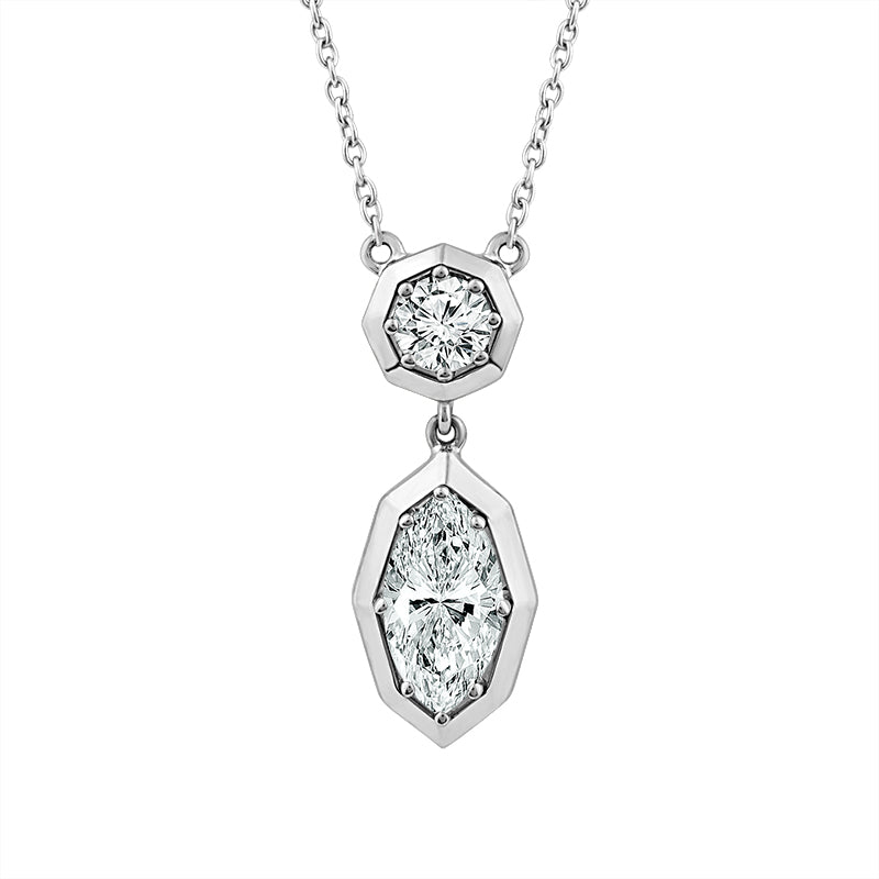 Diamond Fashion Pendant 0.63 ct tw 14k Yellow Gold