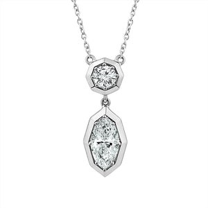 Diamond Fashion Pendant 0.63 ct tw 14k Yellow Gold