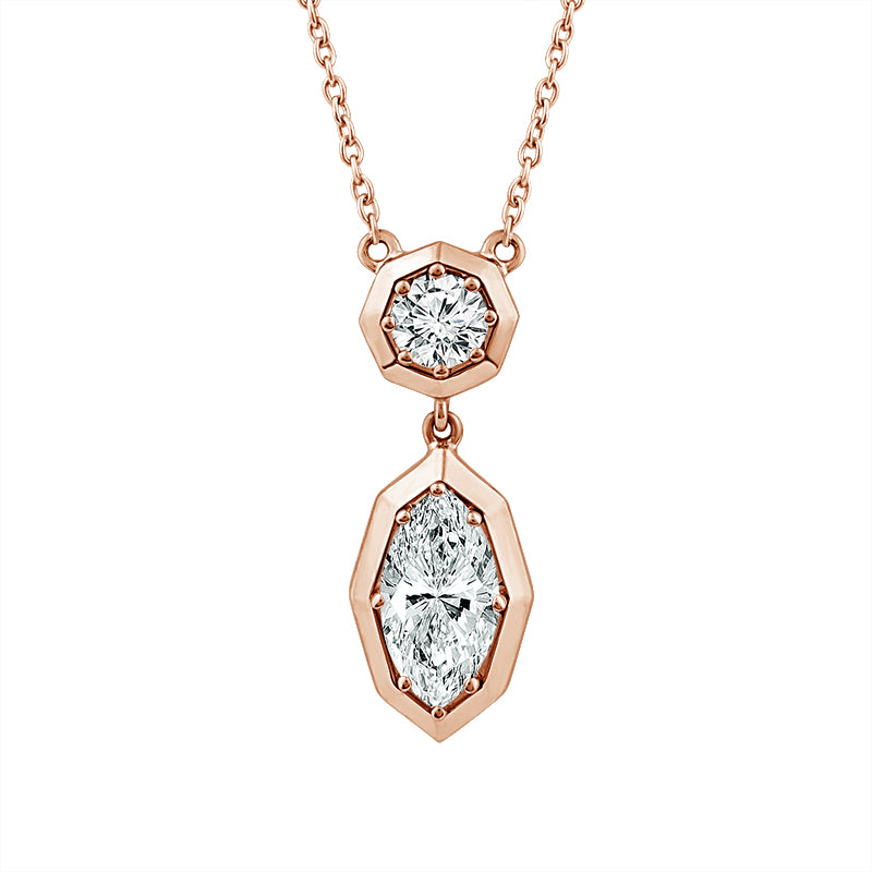 Diamond Fashion Pendant 0.63 ct tw 14k Yellow Gold