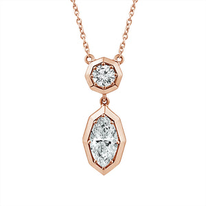 Diamond Fashion Pendant 0.63 ct tw 14k Yellow Gold