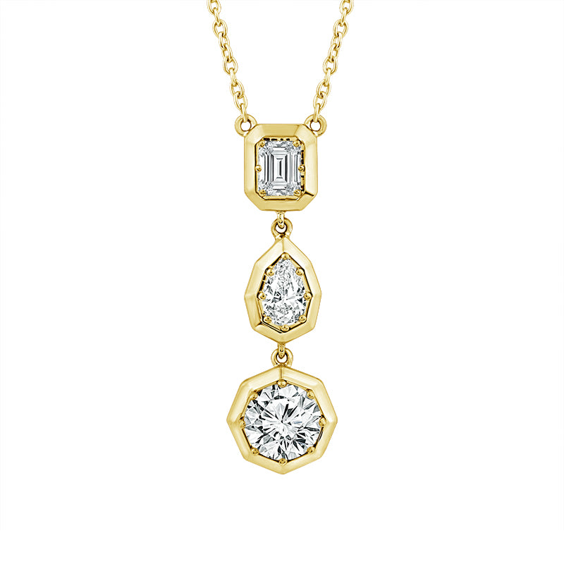 Diamond Fashion Pendant 1 ct tw 14k Yellow Gold