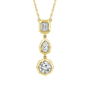 Diamond Fashion Pendant 1 ct tw 14k Yellow Gold