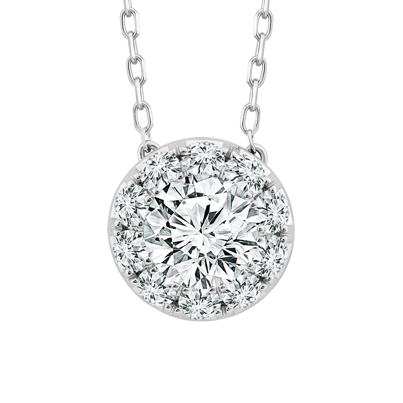 Diamond Fashion Pendant 0.60 ct tw 14k White Gold