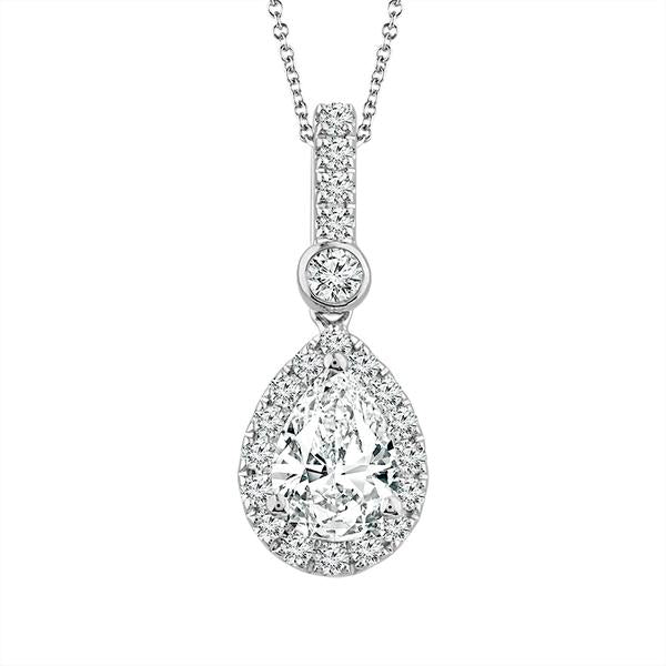 Diamond Fashion Pendant 1 ct tw 14k White Gold