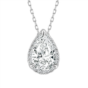 Diamond Fashion Dainty Pendant 0.75 ct tw 14k White Gold