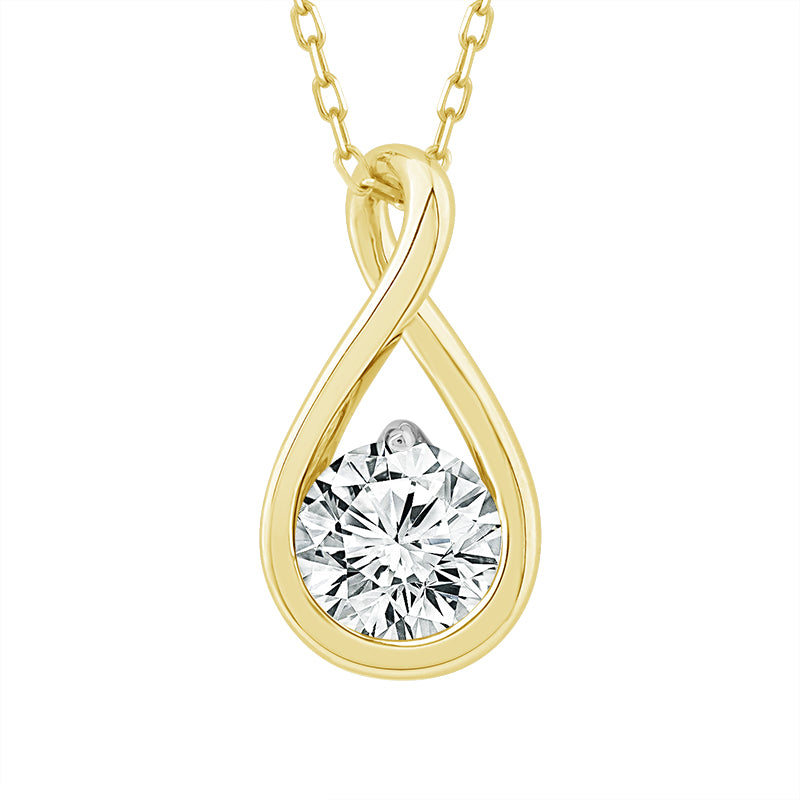 Diamond Fashion Pendant 1.00 ct tw 14k White Gold