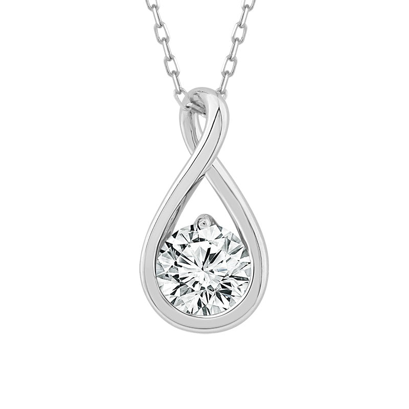 Diamond Fashion Pendant 0.50 ct tw 14k White Gold