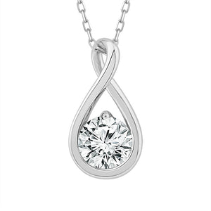Diamond Fashion Pendant 1.00 ct tw 14k White Gold