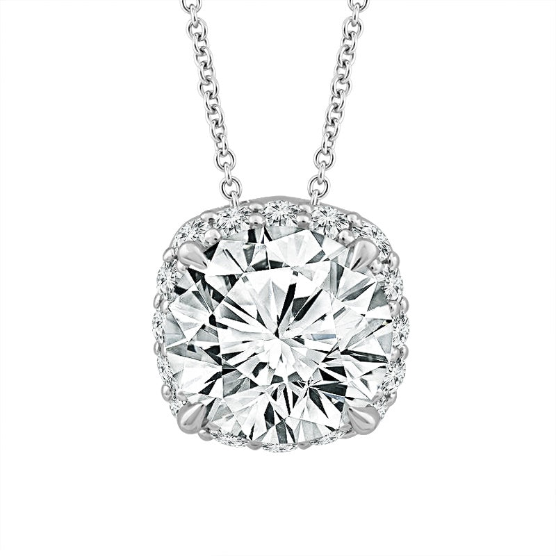 Diamond Fashion Pendant 1.10 ct tw 14k White Gold
