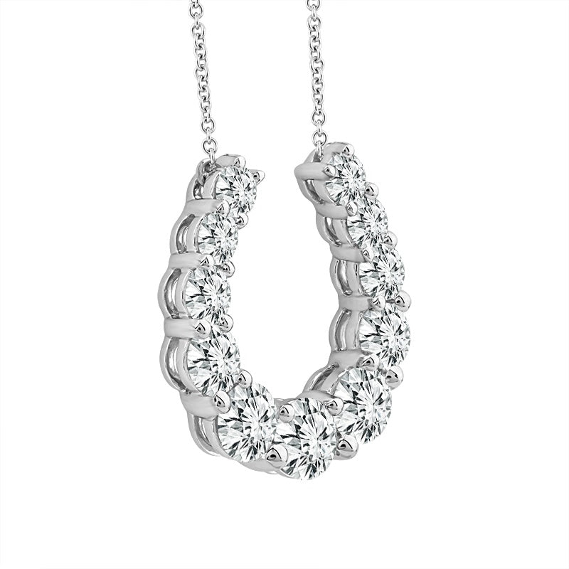 Diamond Fashion Pendant 0.75 ct tw 14k White Gold
