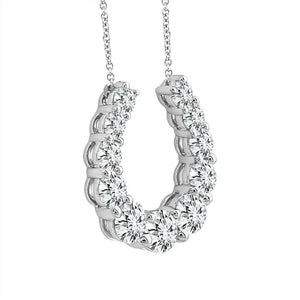Diamond Fashion Pendant 0.75 ct tw 14k White Gold