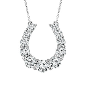 Diamond Fashion Pendant 0.75 ct tw 14k White Gold
