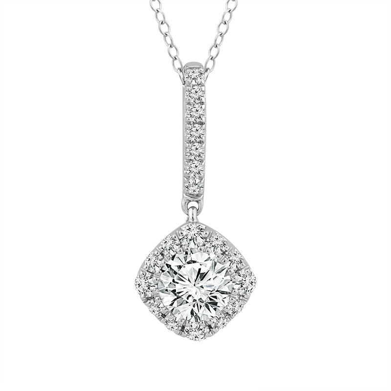 Diamond Fashion Pendant 1 ct tw 14k White Gold
