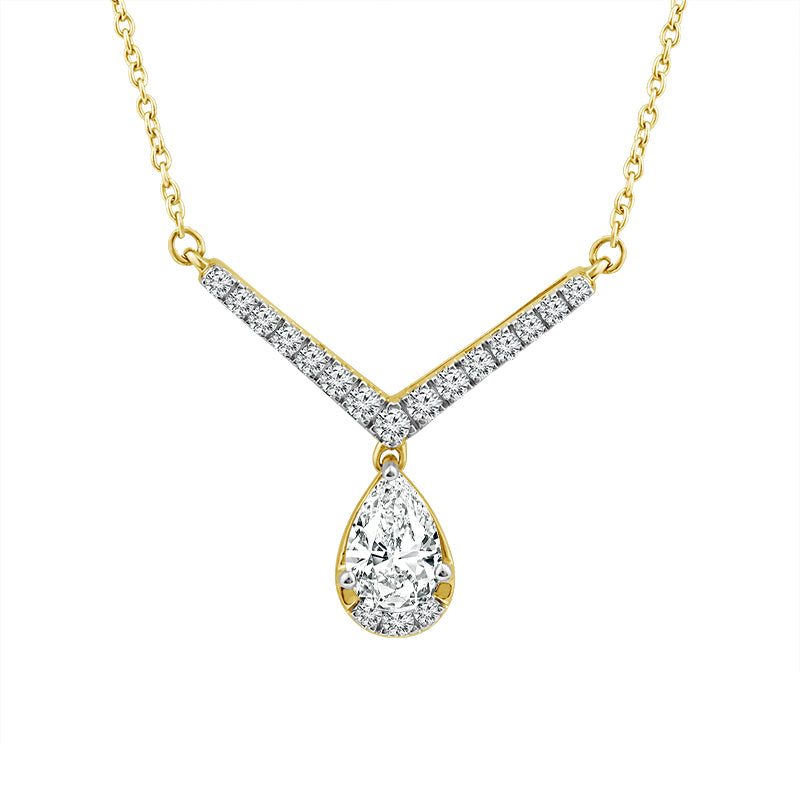Diamond Fashion Pendant 1 ct tw 14k Yellow Gold