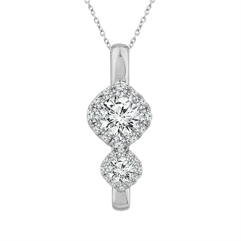 Diamond Fashion Pendant 1.75 ct tw 14k Yellow Gold