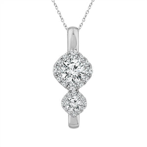 Diamond Fashion Pendant 1.75 ct tw 14k Yellow Gold