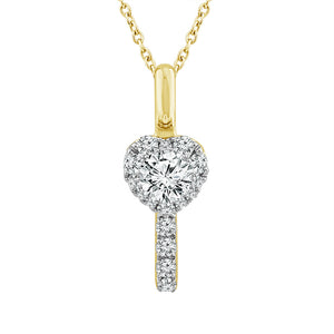 Diamond Fashion Pendant 1 ct tw 14k Yellow Gold