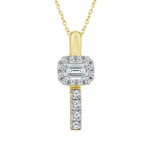 Diamond Fashion Pendant 1 ct tw 14k Yellow Gold