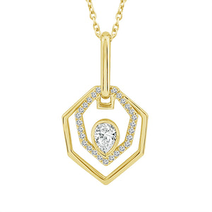 Diamond Fashion Pendant 0.50 ct tw 14k White Gold