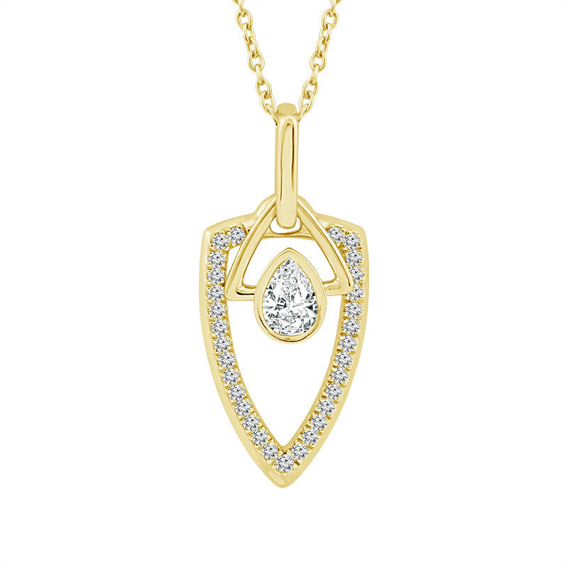 Diamond Fashion Pendant 0.50 ct tw 14k White Gold
