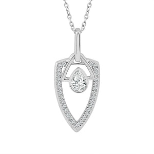 Diamond Fashion Pendant 0.50 ct tw 14k White Gold