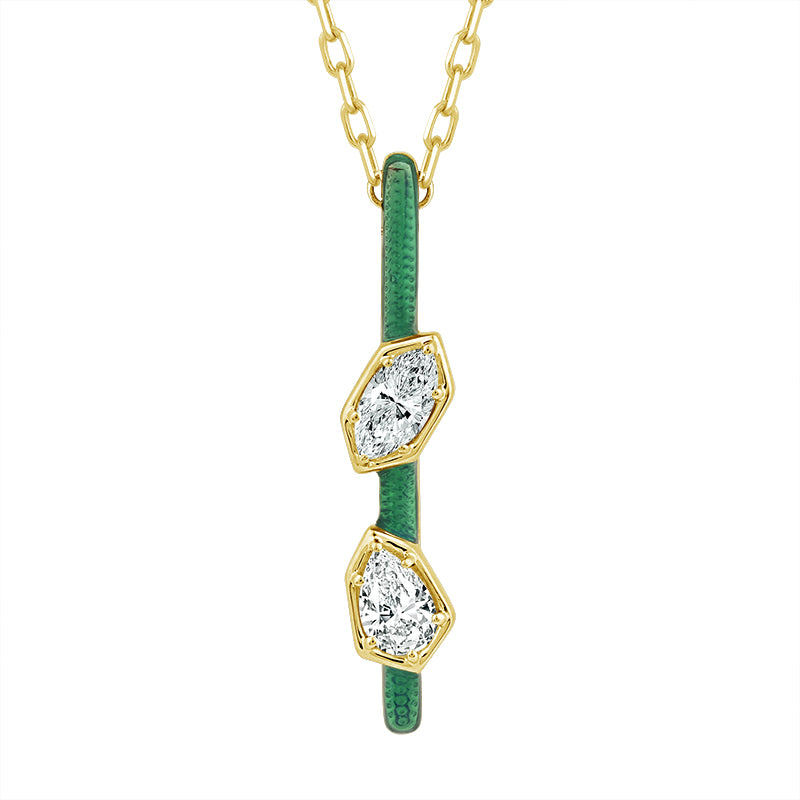 Diamond Fashion Pendant 0.50 ct tw 14k Yellow Gold