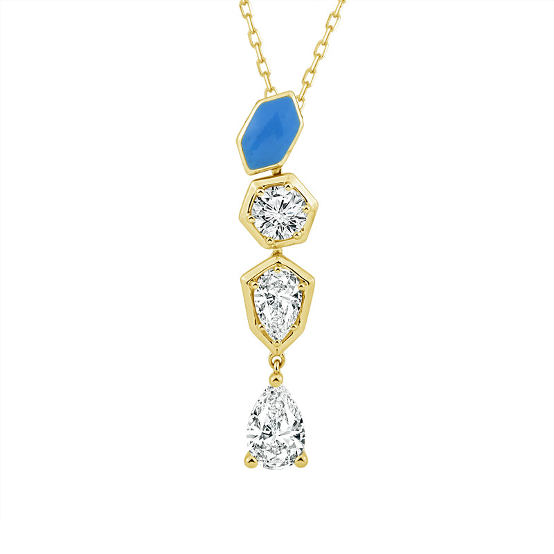 Diamond Fashion Pendant 1.50 ct tw 14k Yellow Gold