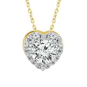 Diamond Fashion Pendant 1 ct tw 10k White Gold
