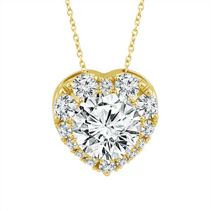 Diamond Fashion Pendant 2 ct tw 14k White Gold