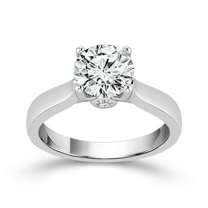 Diamond Solitaire Ring 1 ct tw 14k White Gold