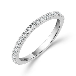 Diamond Bridal Set 2 ct tw Center RD 14k White Gold