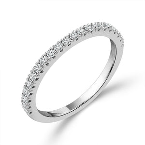 Diamond Bridal Set 2 ct tw Center OV 14k White Gold