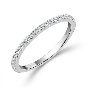 Diamond Bridal Set 0.75 ct tw Center Oval 14k White Gold